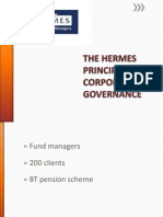 The Hermes Principles of Corporate Governance