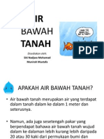 Air Bawah Tanah