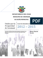 Plan de Desarroll 2012-2015 Valledupar