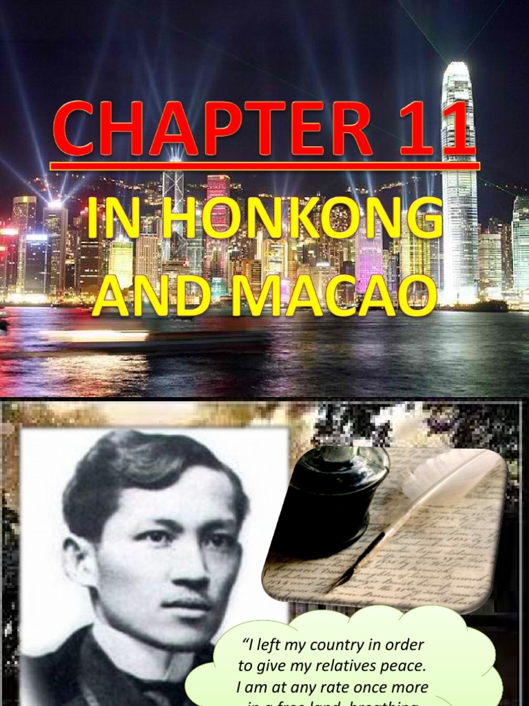 Chapter 11 Rizal in Hong Kong in Macau | PDF