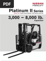 Nissan 30 Forklift Operators Manual