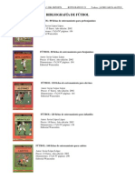 Bibliografia de Futbol (Con Foto de Portada PDF)