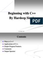 Beginning With C ++