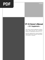 VF-16 Owner's Manual