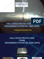 Cell Sites Protection From Ground Potential Rise (GPR)