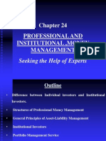 Chapter 24 Professional and Institutional Money Management