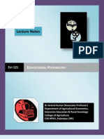 Ext 121 Educational Psychology PDF