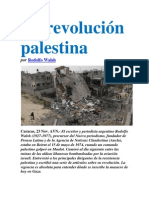 La Revolución Palestina Por Rodolfo Walsh