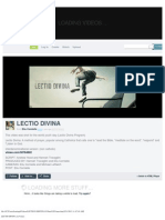 Lectio Divina on Vimeo