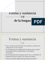 Forma y Sustancia