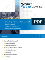 3.4 - Kofax Partner Connect 2013 - Workshop Kofax Mobile Application Development