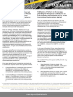 Tax Alert - Reforma Del Decreto Ley Que Crea La Contribucion Especial Por Precios Extraordinarios y Exorbitantes de Hidroca