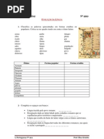 Historia Da Lingua-9º