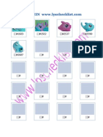 Littlest Pet Shop Checklist Dolphin