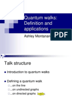 Quantum Walks