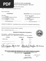 Hillary Clinton N.H. Draft Committee Filing