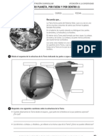 Ficha 1 Nuestro Planeta Por Fuera y Por Dentro