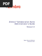 Download Zimbra 5 Administration Manual by Mark Daniel SN12664697 doc pdf