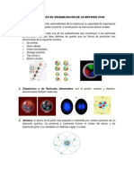 Niveles de Organización de La Materia Viva