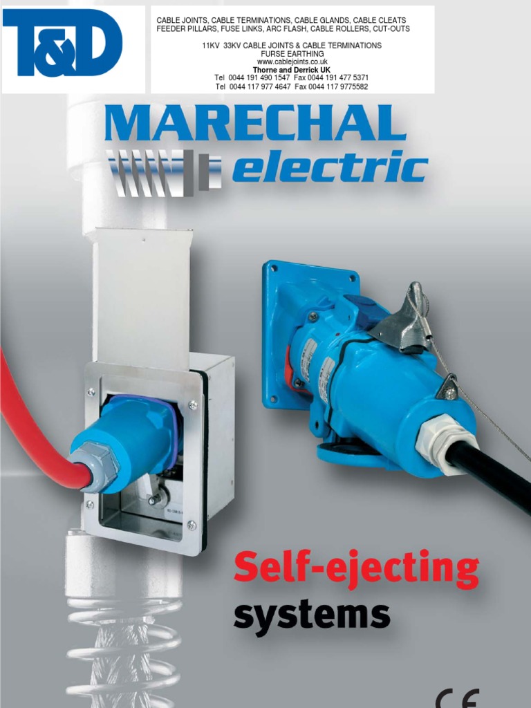 Marechal Self Ejecting Plugs & Sockets Ac Power Plugs And Sockets