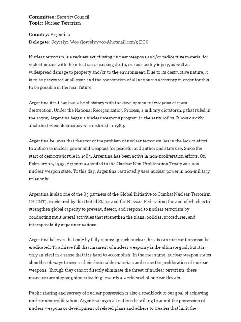 Preventing nuclear terror engineering ideas image