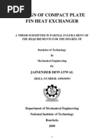 Download Design of Compact Plate Fin Heat Exchanger by Indra Uchiha SN126680414 doc pdf