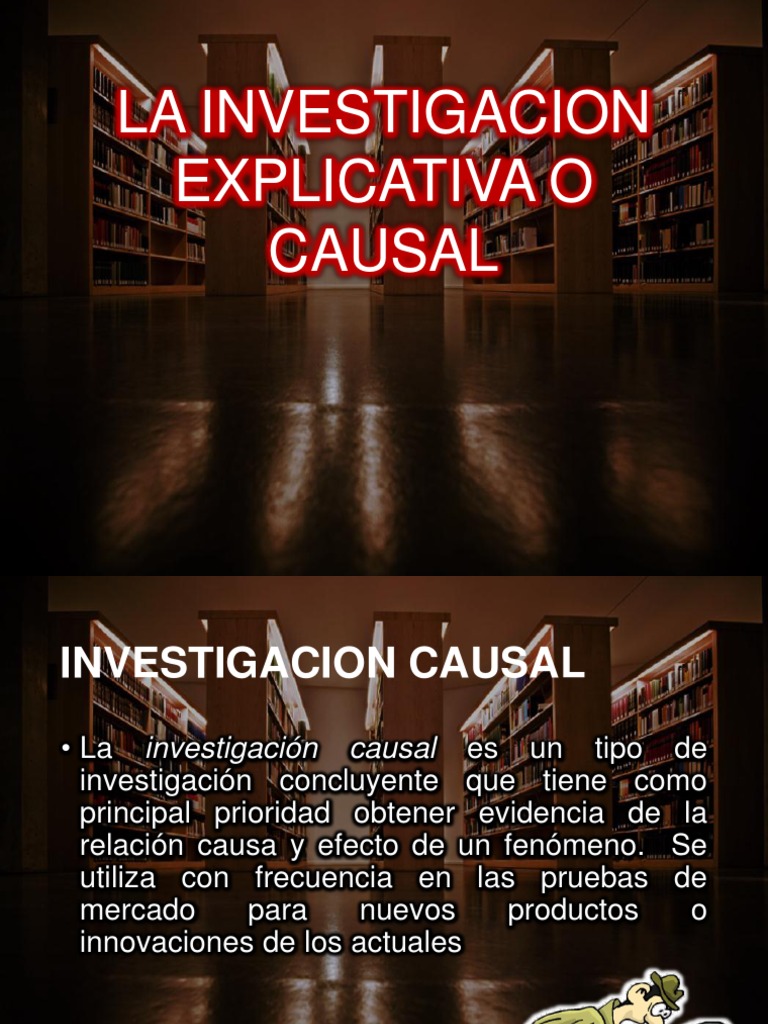 Investigación Causal y Explicativa | PDF | Hipótesis | Interacciones de ...
