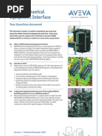 AVEVA Mechanical Equipment Interface Your Questions Answered