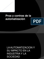 Pros de Automatizacion