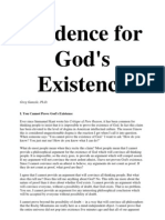 Evidence For God's Existence: Greg Ganssle, PH.D