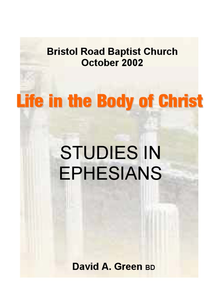 Ephesians Studies 1to5 | PDF | Grace In Christianity | Paul The Apostle