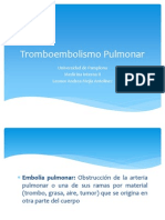 Tromboembolismo Pulmonar