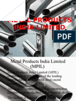 Metal Products India Limited