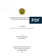 Analisis Kestabilan Antosianin Pada Kelopak Bunga Rosella