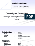 Assigned Committee: Municipal Assessors Office (MASSO)