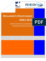 Reglamento Disciplinario ODEC 2013