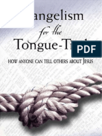 Evangelism For The Tongue-Tied