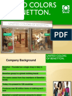 Benetton's Diffusion Brand Strategy