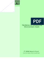Guidance On Conducting Environment Audit PDF