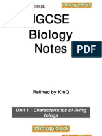 IGCSE Biology Notes