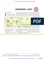 Automatic Emergency Light