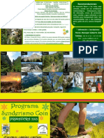 Programa Senderismo Coín Primavera 2013 - Tríptico