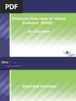 Enhanced Data-Rates For Global Evolution (EDGE) : An Overview