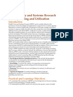 Unit 3 Health Policy and Systems Research Priority Setting and Utilization