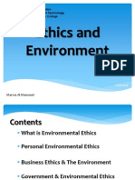 Ethics and Environment