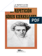 Kierkegaard, La repetición