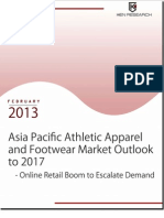 Asia Pacific Atheltic Apparel and Footwear Market Outlook To 2017 - Online Retail Boom To Escalate Demand