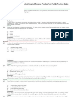 Medical Surgical Nursing Practice Test Part 2