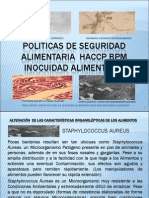 Politicas de Seguridad Alimentaria Bacterias Haccp BPM Inocuidad Alimentaria Fabioinfante04@Gmail