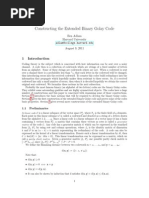 Adlam - Constructions of The Binary Golay Code - 2